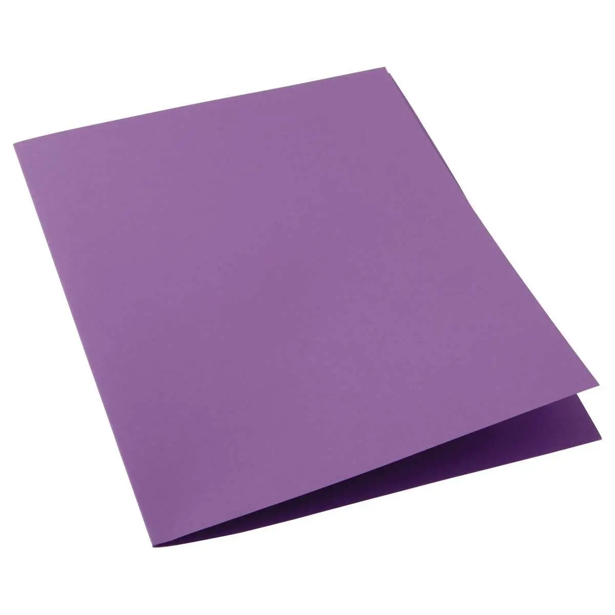 100  Gekleurde kartonnen mappen - Paars - FIDUCIAL 