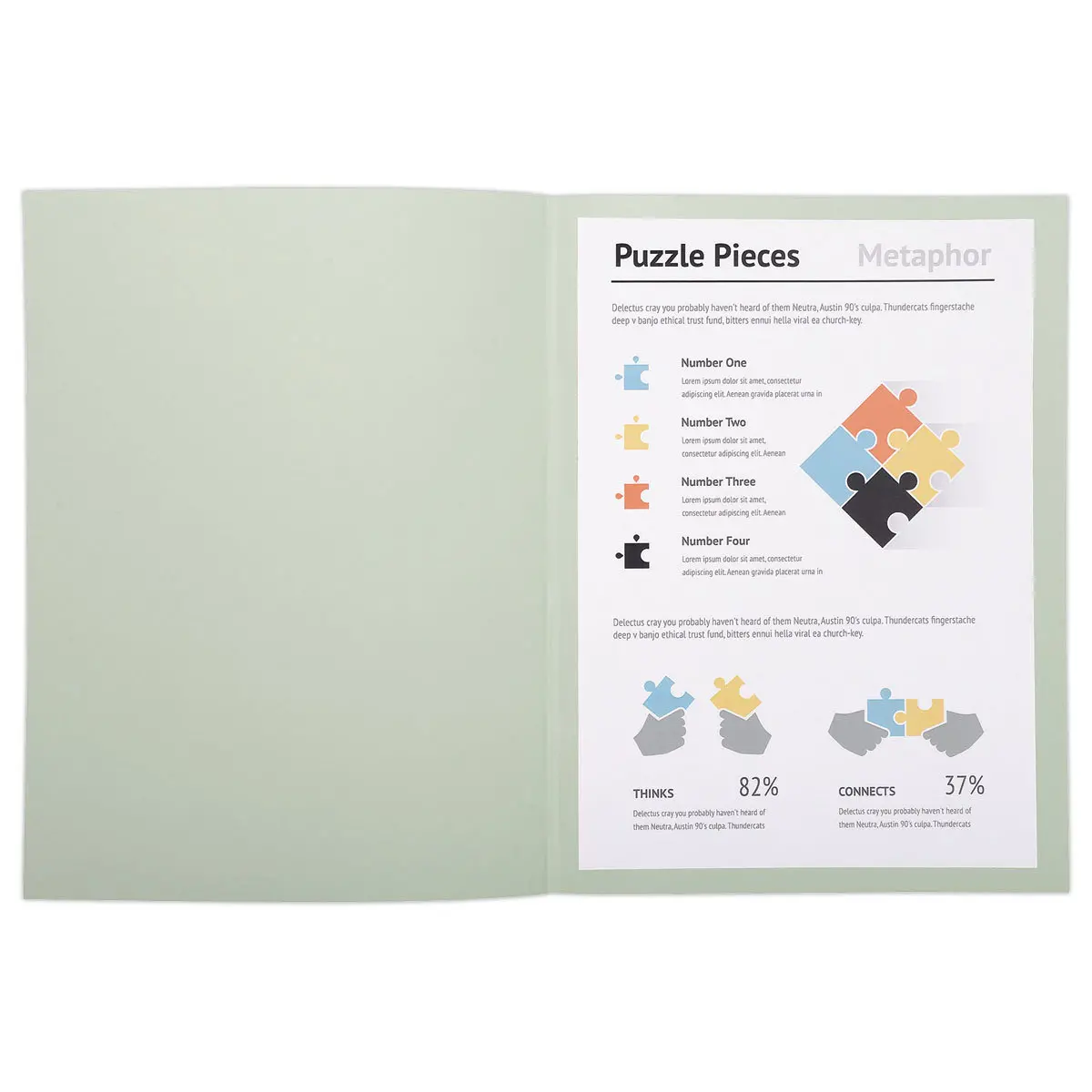 100 Pastelkleurige mappen FIDUCIAL 24x32 cm - 220 g