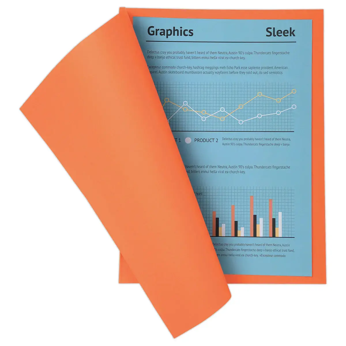 100 Pastelkleurige mappen FIDUCIAL 24x32 cm - 220 g