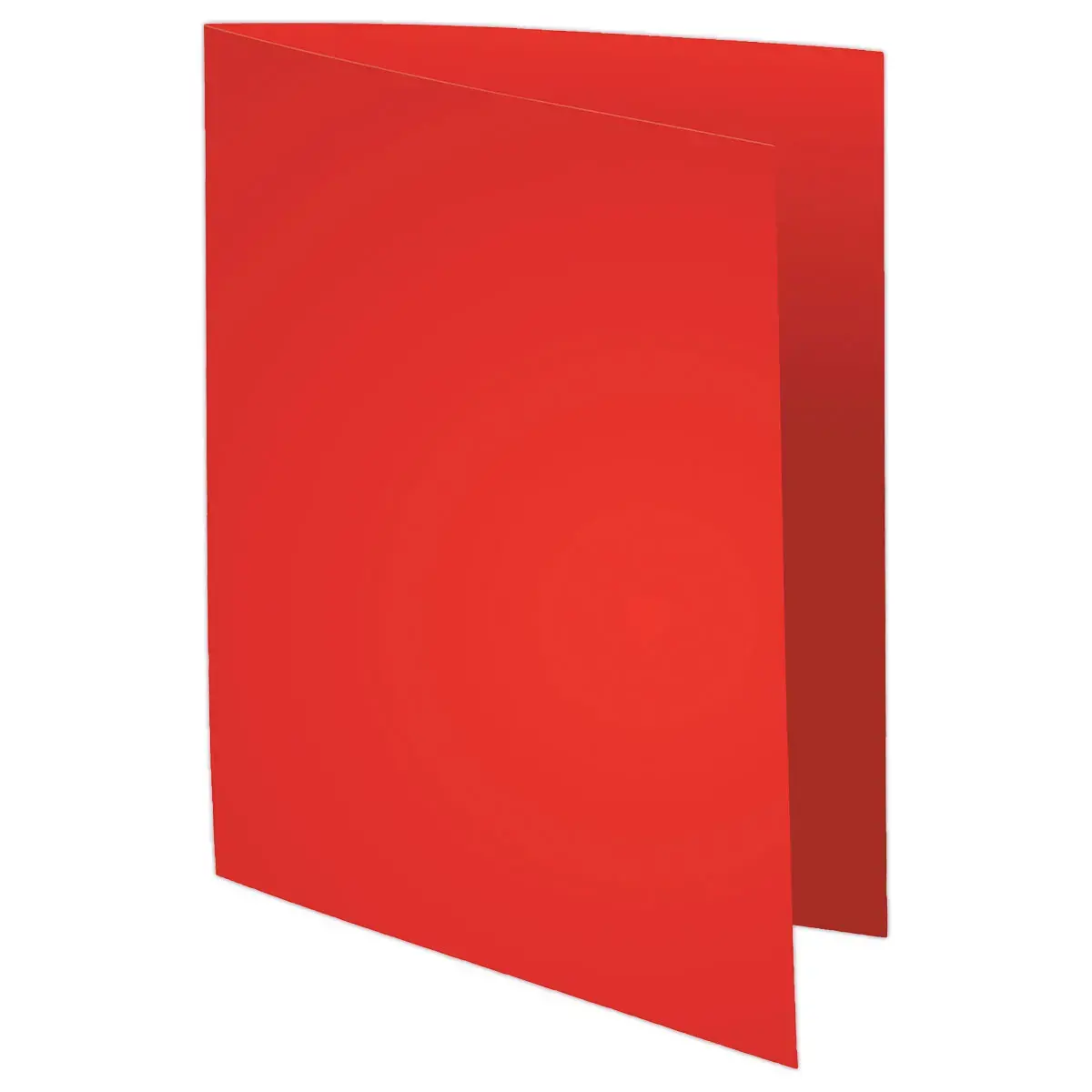 100 Mappen A4+ - 220g - 24x32 cm - Rood - FIDUCIAL