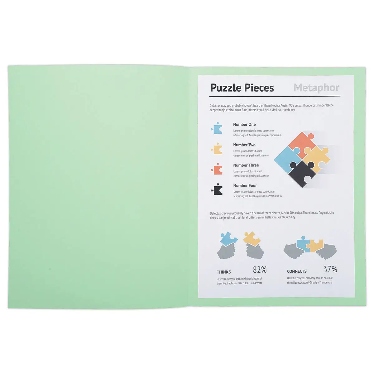 100 Mappen A4+ - Pastelgroen - 220g - FIDUCIAL OFFICE SOLUTIONS