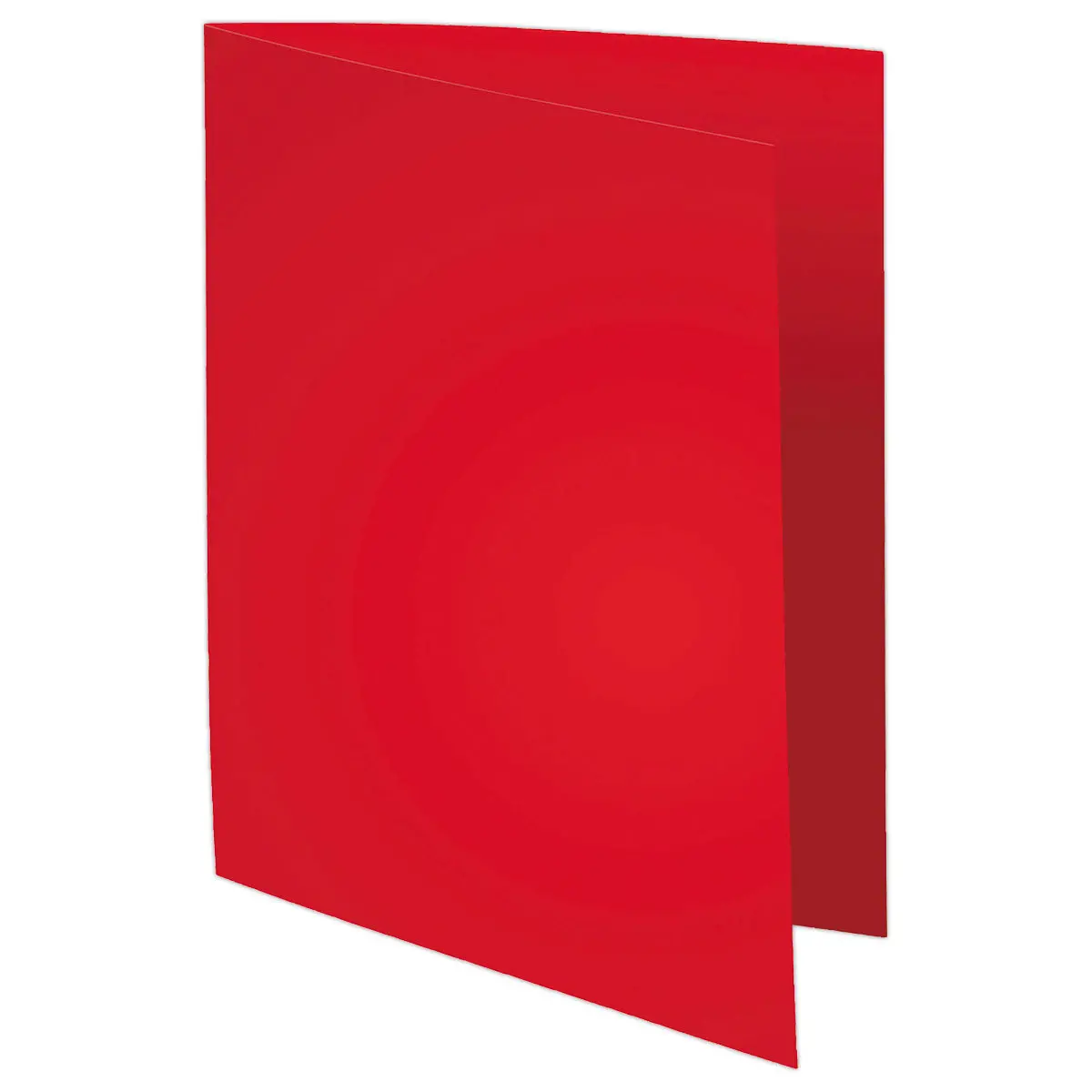 250 Pak van 250 inlegmappen - L 22x31cm- Pastel - 60 g rood - FIDUCIAL