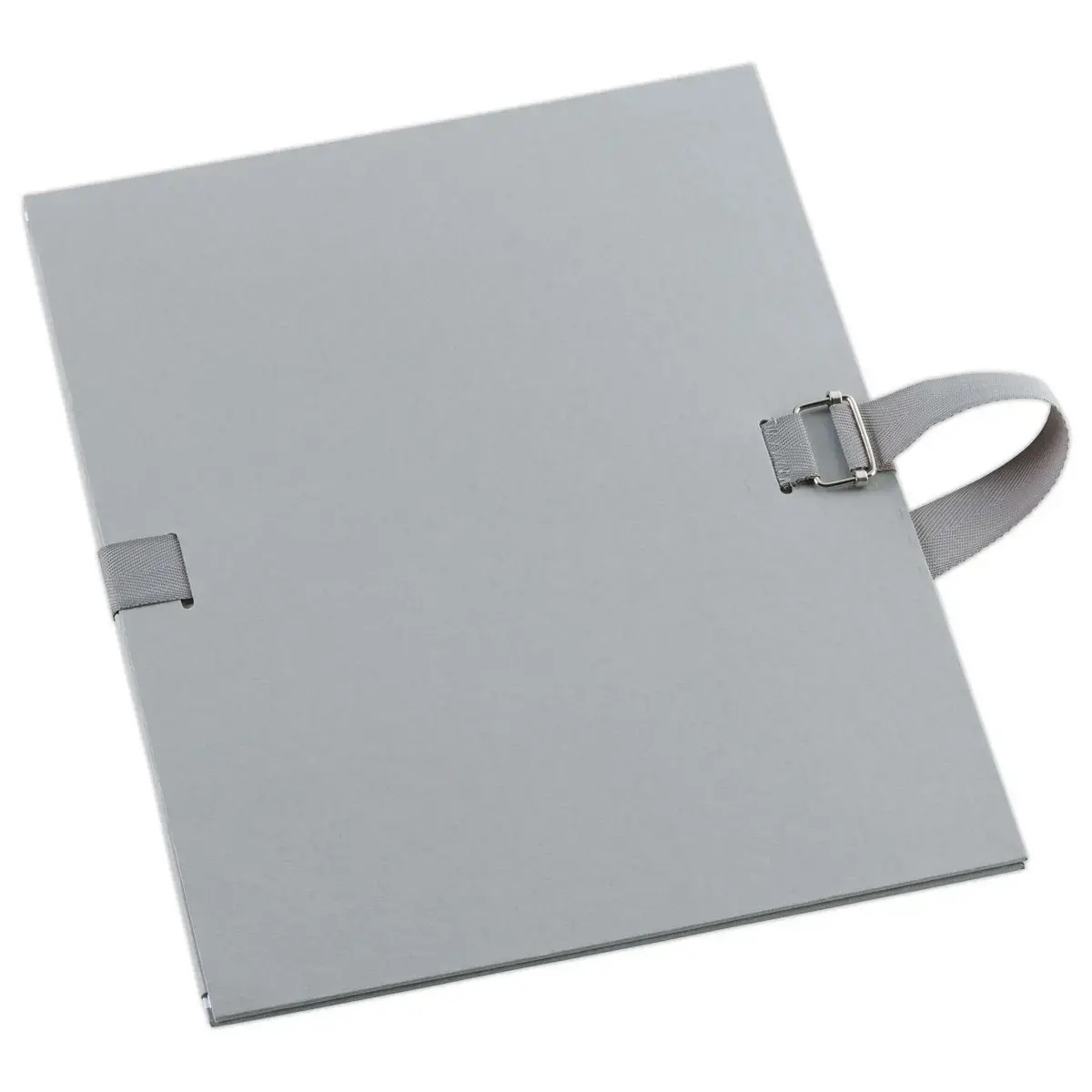 Map met riem en metalen gesp - Grijs - FIDUCIAL