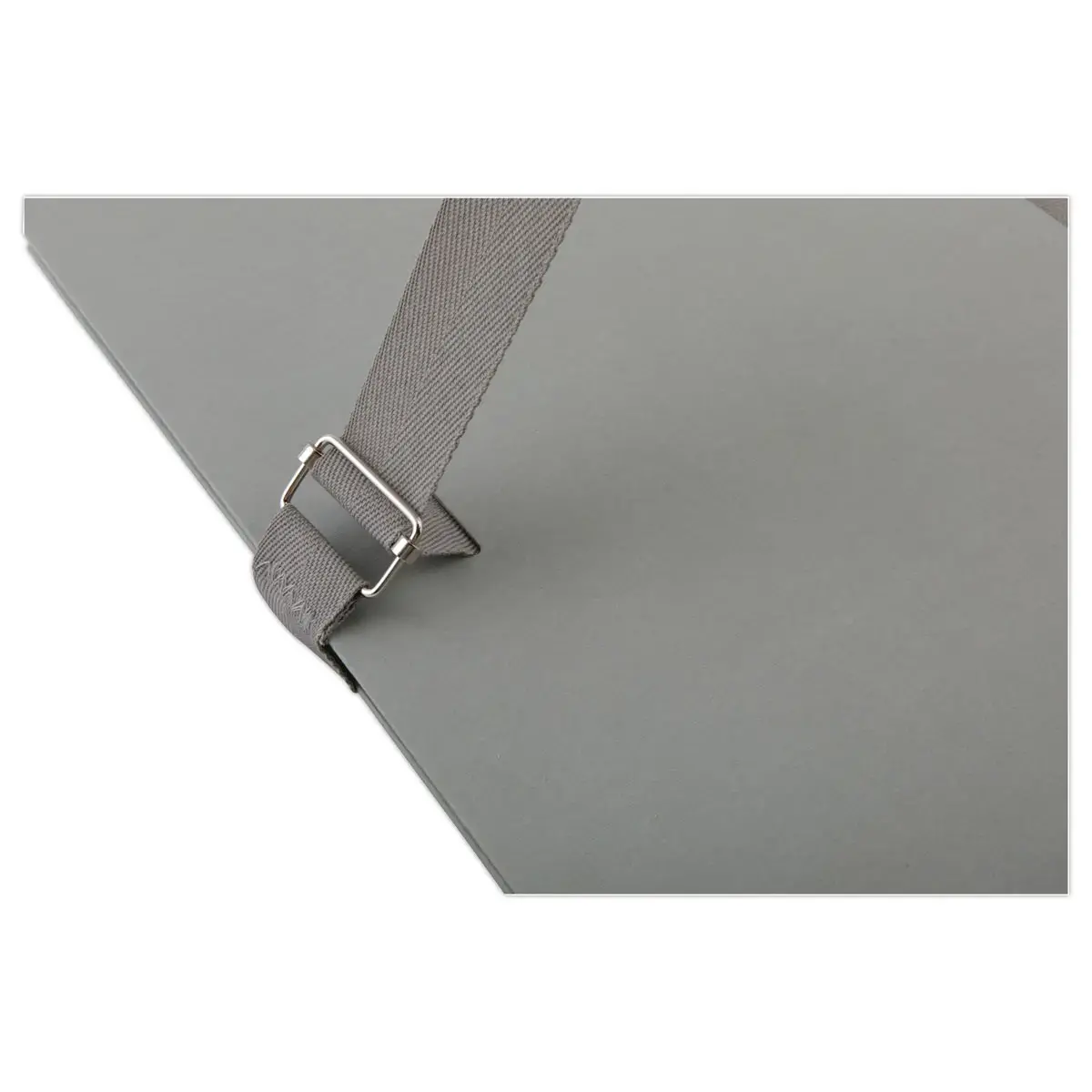 Map met riem en metalen gesp - Grijs - FIDUCIAL
