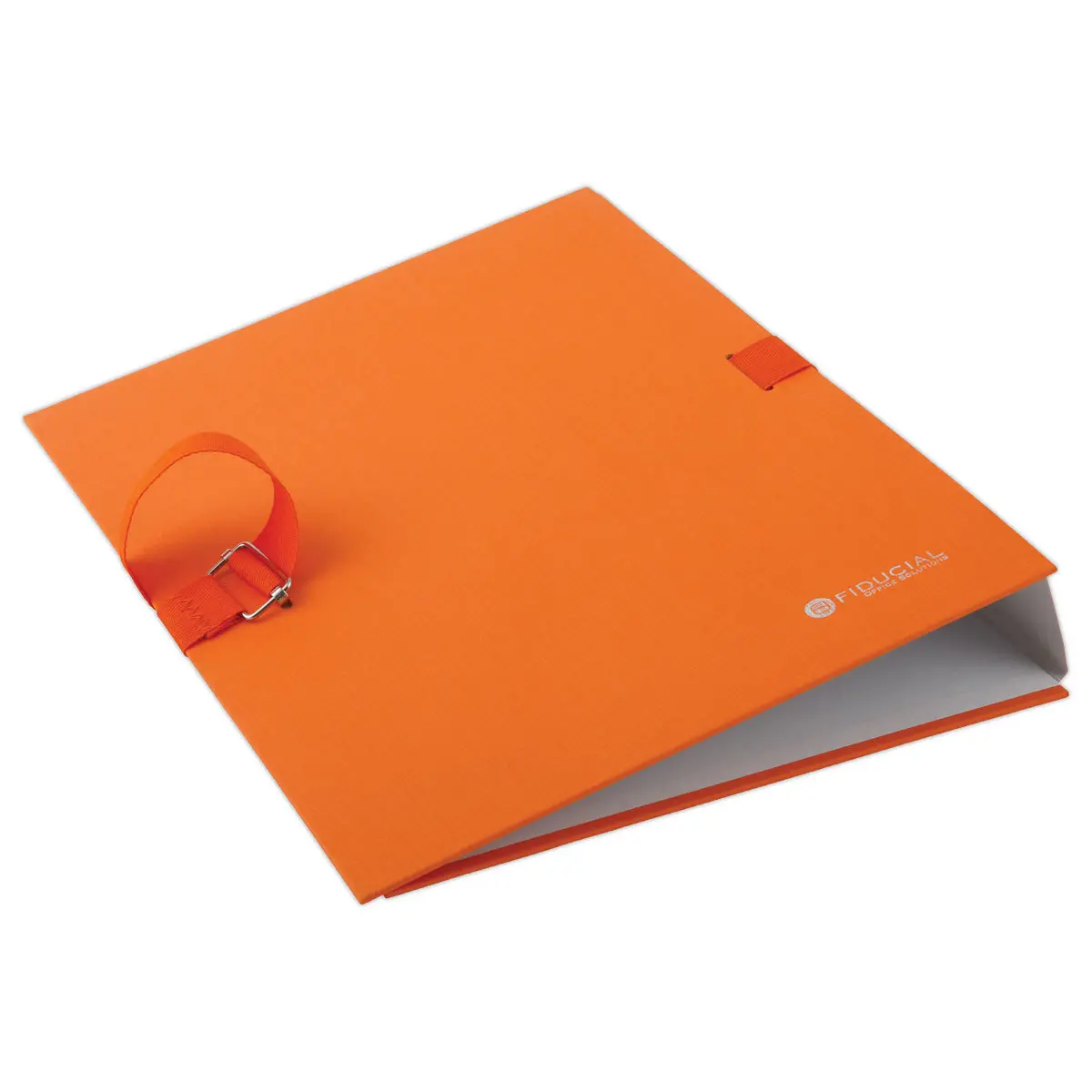 Map met riem en metalen gesp - Oranje - FIDUCIAL