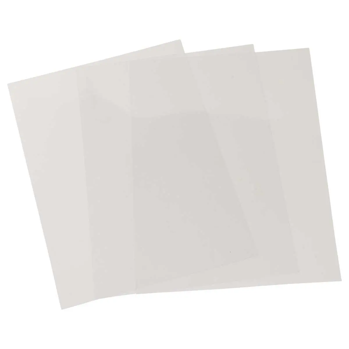 100  Dunne transparante pvc omslagen A4 - doos van 100 