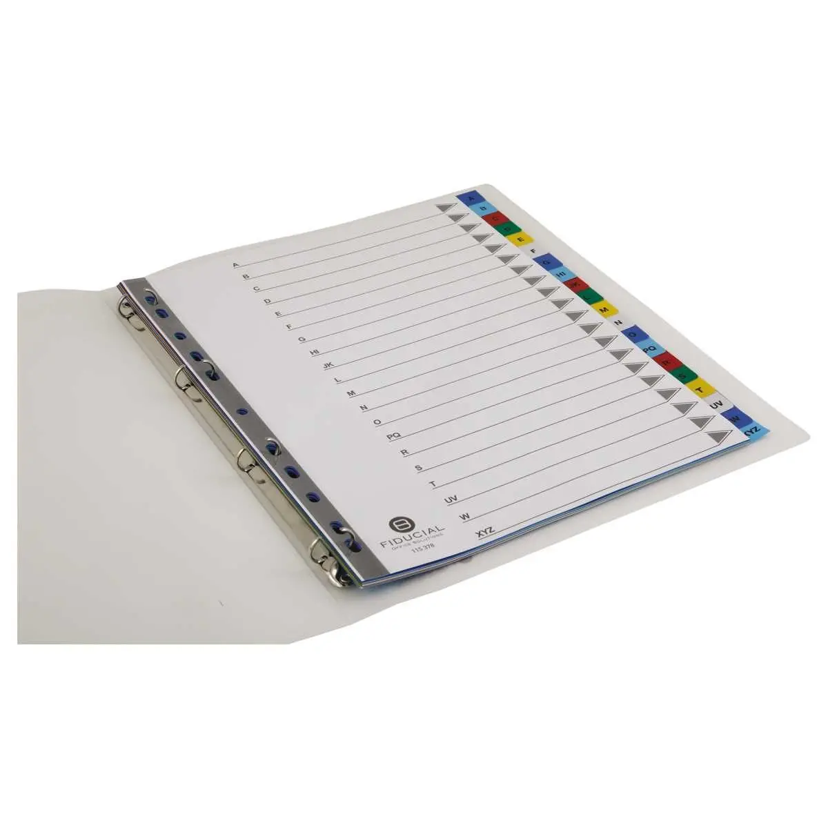 Set alfabetische tussenbladen formaat A4 maxi - FIDUCIAL