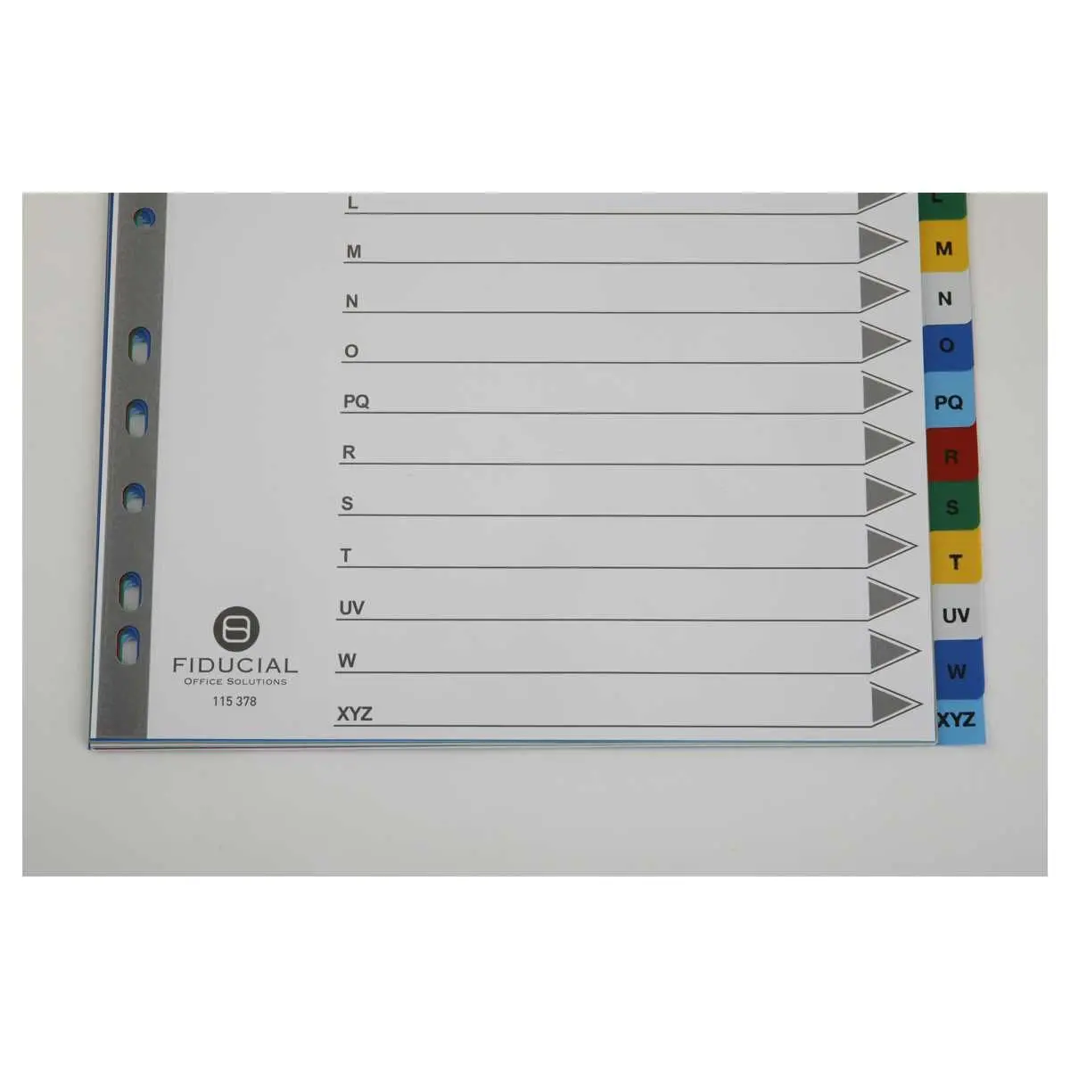 Set alfabetische tussenbladen formaat A4 maxi - FIDUCIAL