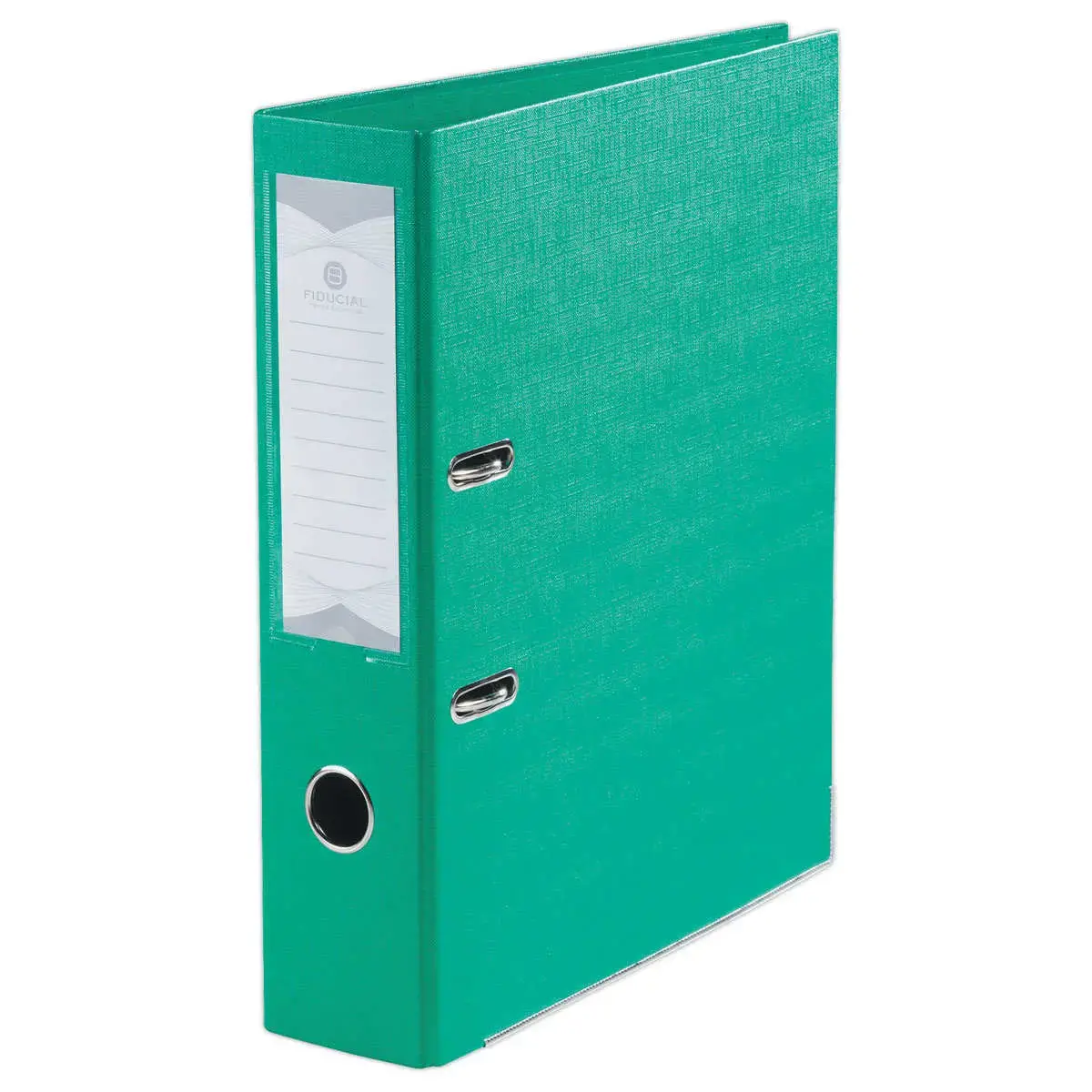 Map met hefboomsysteem - Rug 7,5 cm - Licht groen - FIDUCIAL 