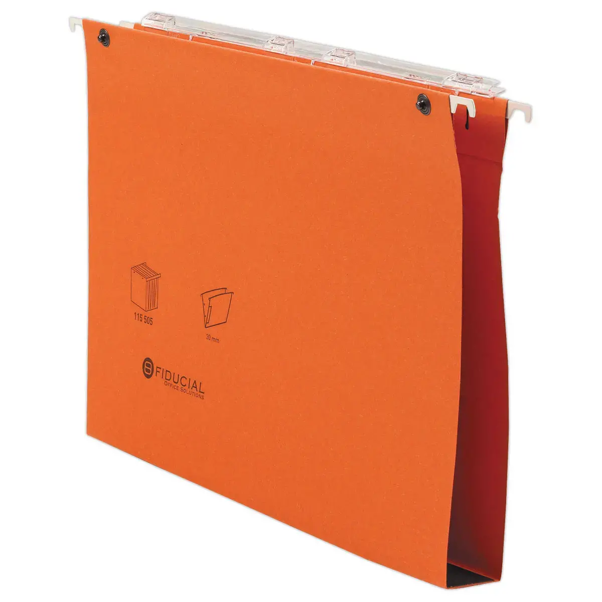 25  Hangmappen voor laden - Bodem 3 cm - Oranje 
