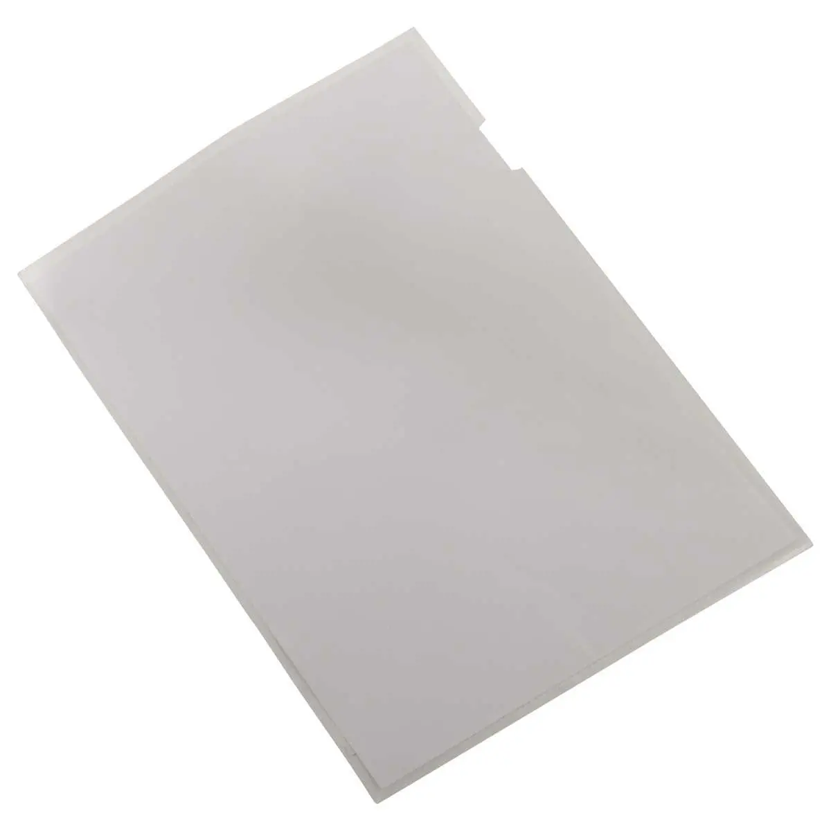 100  Polypropyleen hoekmappen 11/100e Kleurloos - Fiducial 