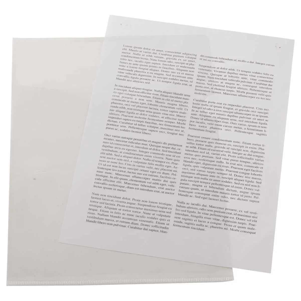 10 Hoekmappen FIDUCIAL in PVC 14/100