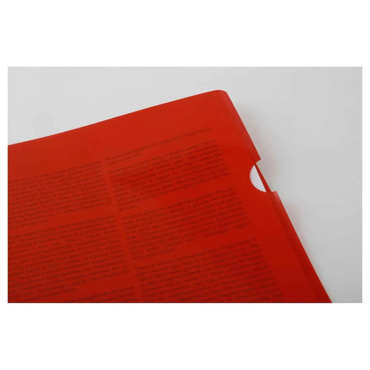 10  Hoekmappen FIDUCIAL in PVC 14/100 