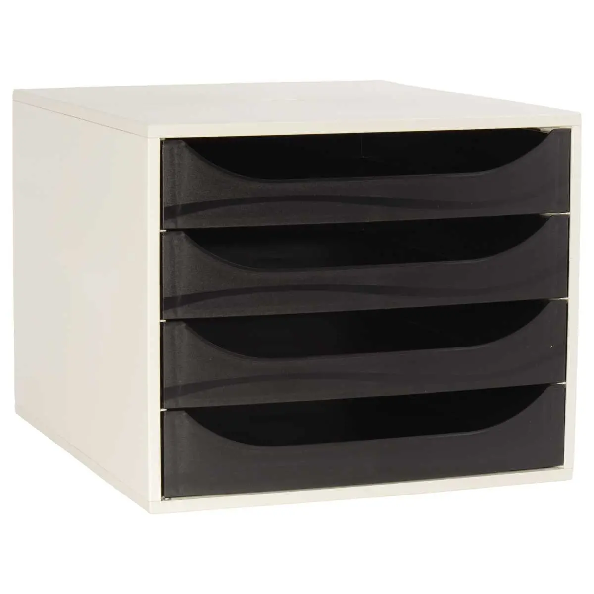 Archiefmodule met 4 laden - Zwart - FIDUCIAL