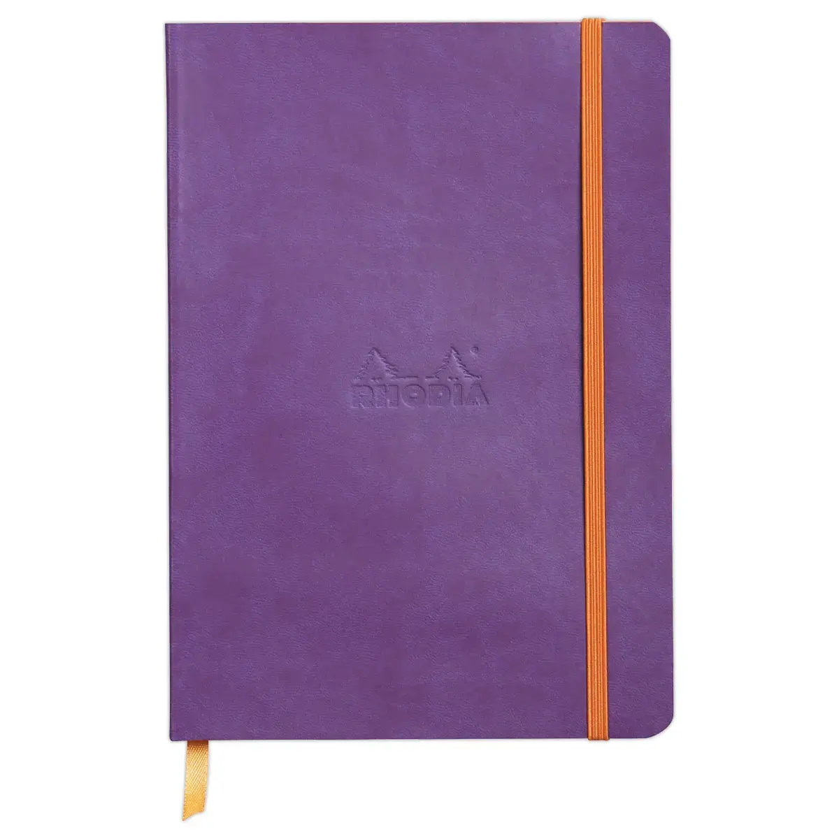Gelijnd notitieboek Rhodiarama - A5 - Paars - RHODIA