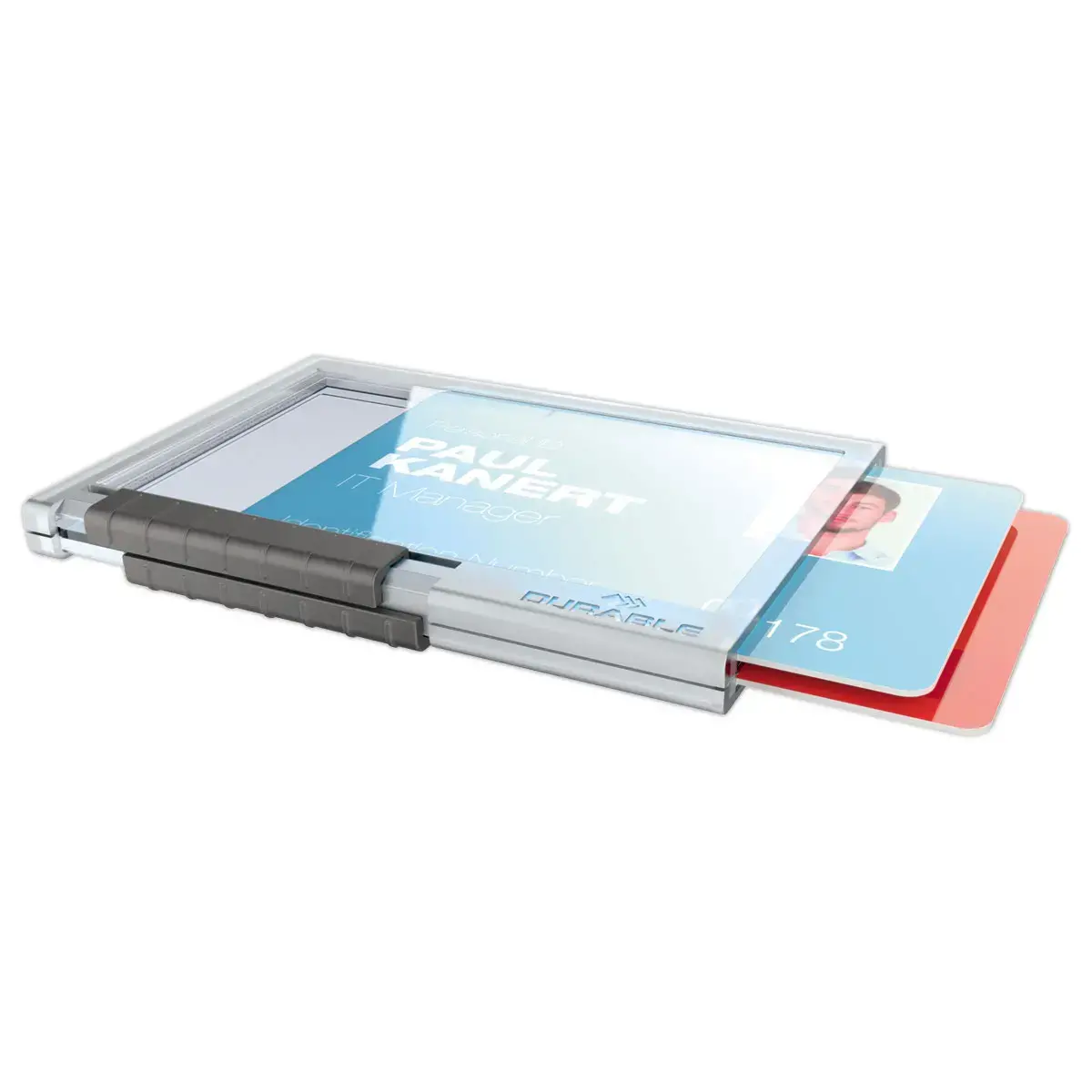 10 Kaarthouder PUSHBOX duo 54 x 87 mm
