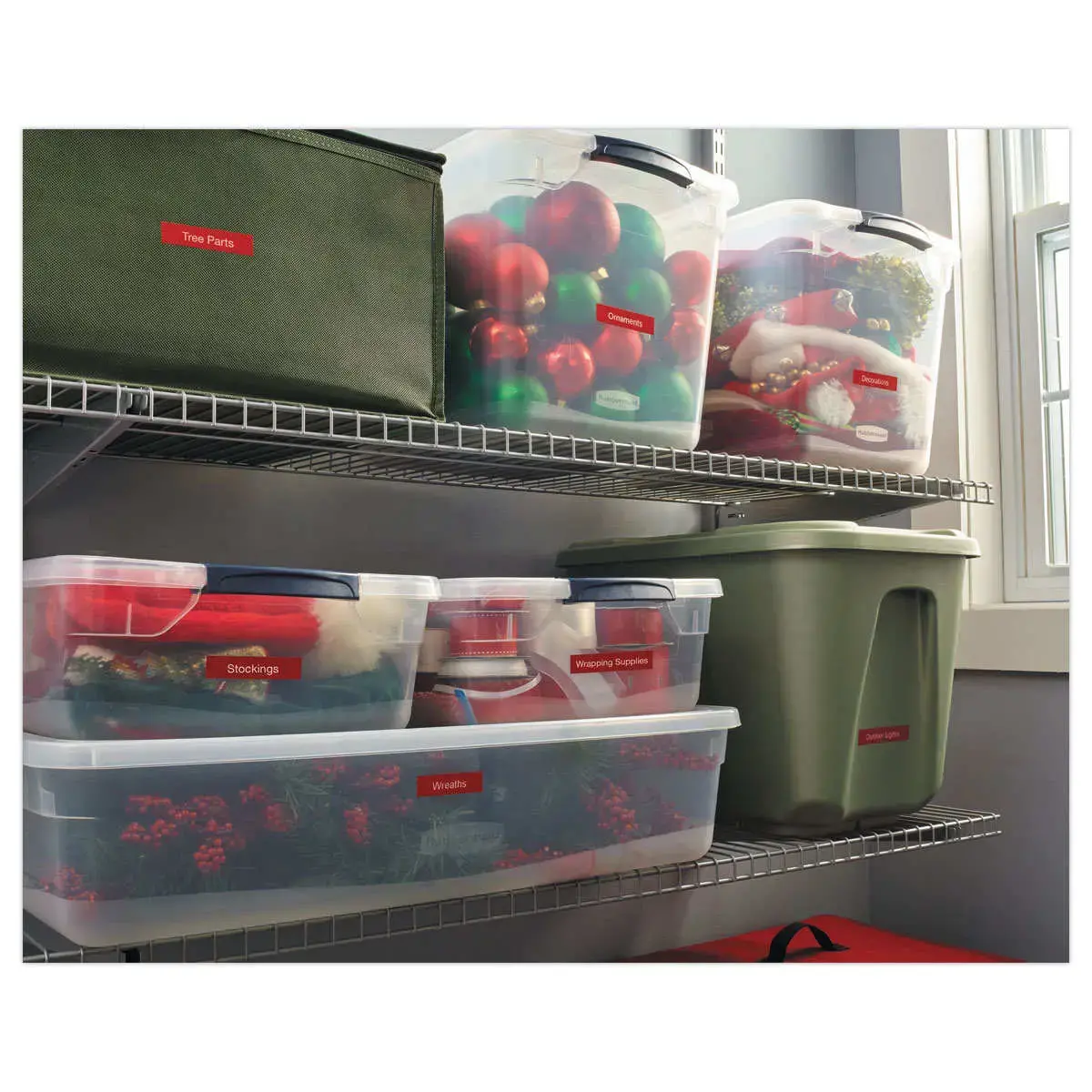 Tape D1 Duurzaam Wit / Rood 12 mm x 3 M