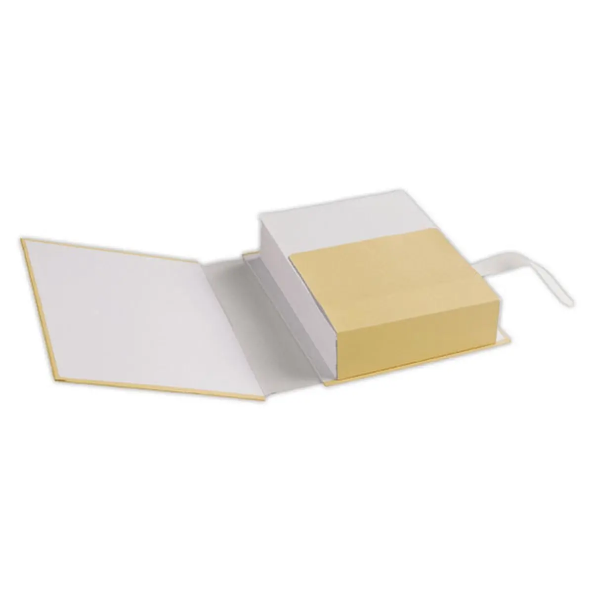 Uitrekbare map met flap en beige band - FIDUCIAL