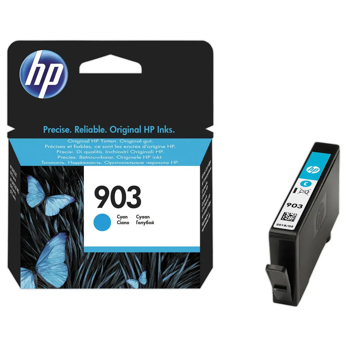Cyaan inktcartridge HP 903 T6L87AE 
