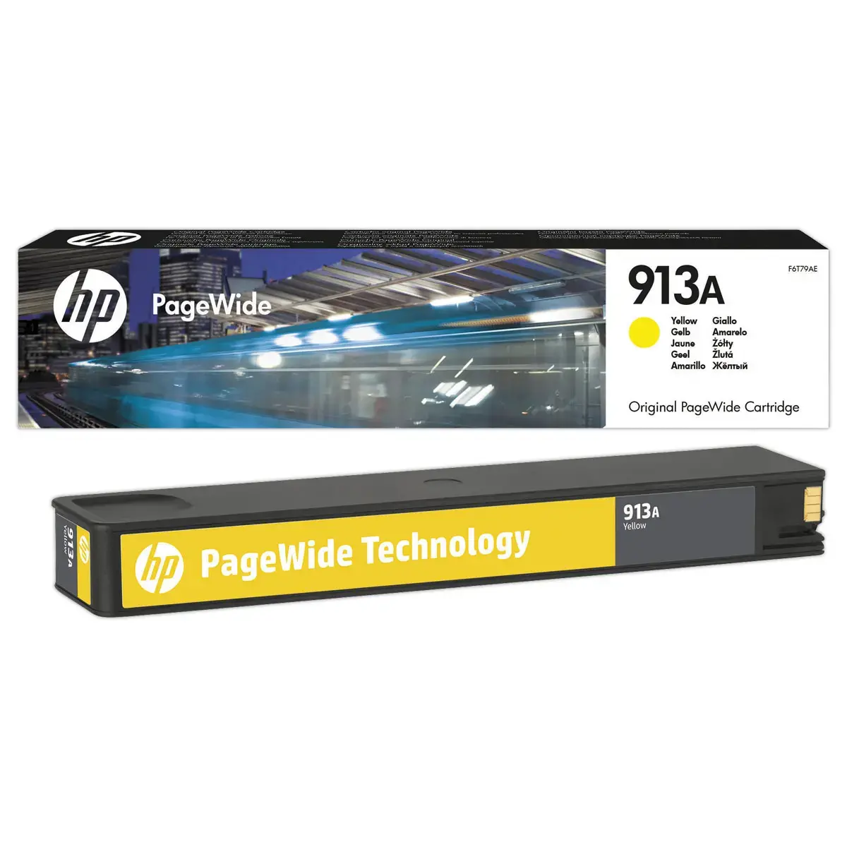 Cartridge F6T79AE - Geel - HP