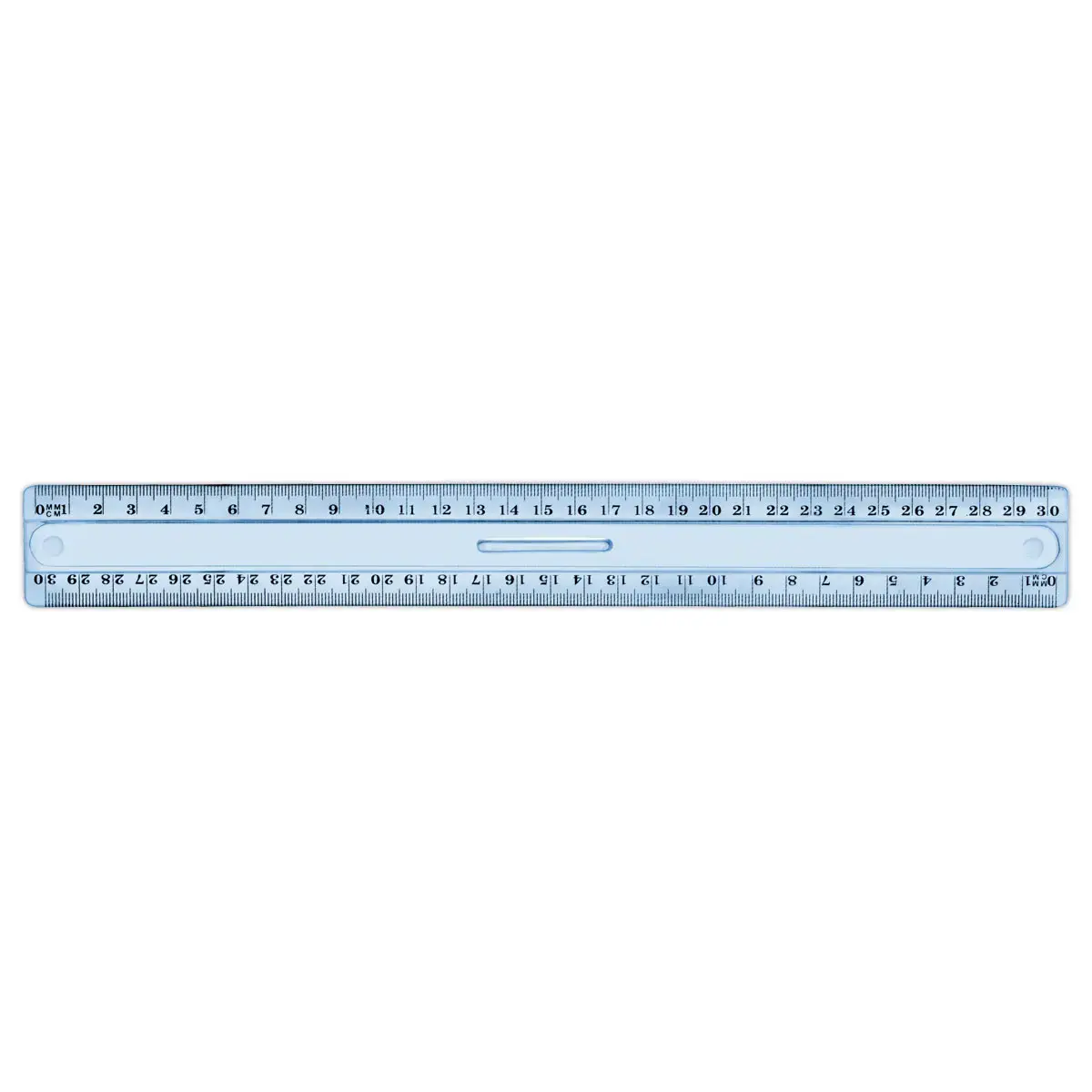 Drievoudige Plastic Decimeter Blauw Onbreekbaar - WONDAY 