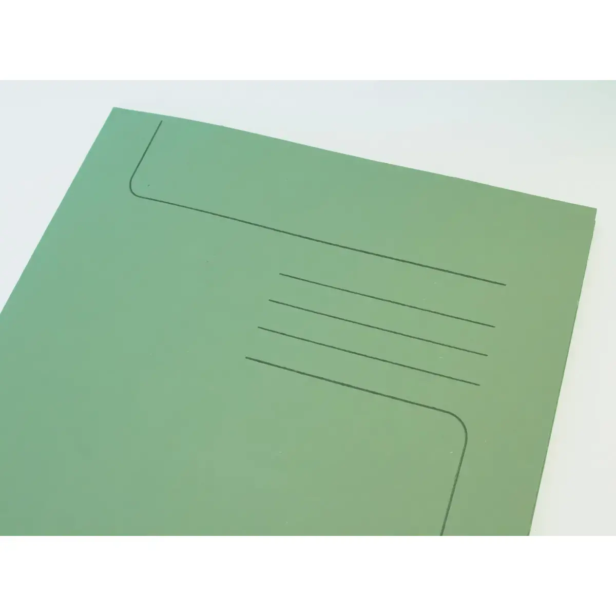 50 Dossiermappen van karton 2 kleppen - Groen - FIDUCIAL