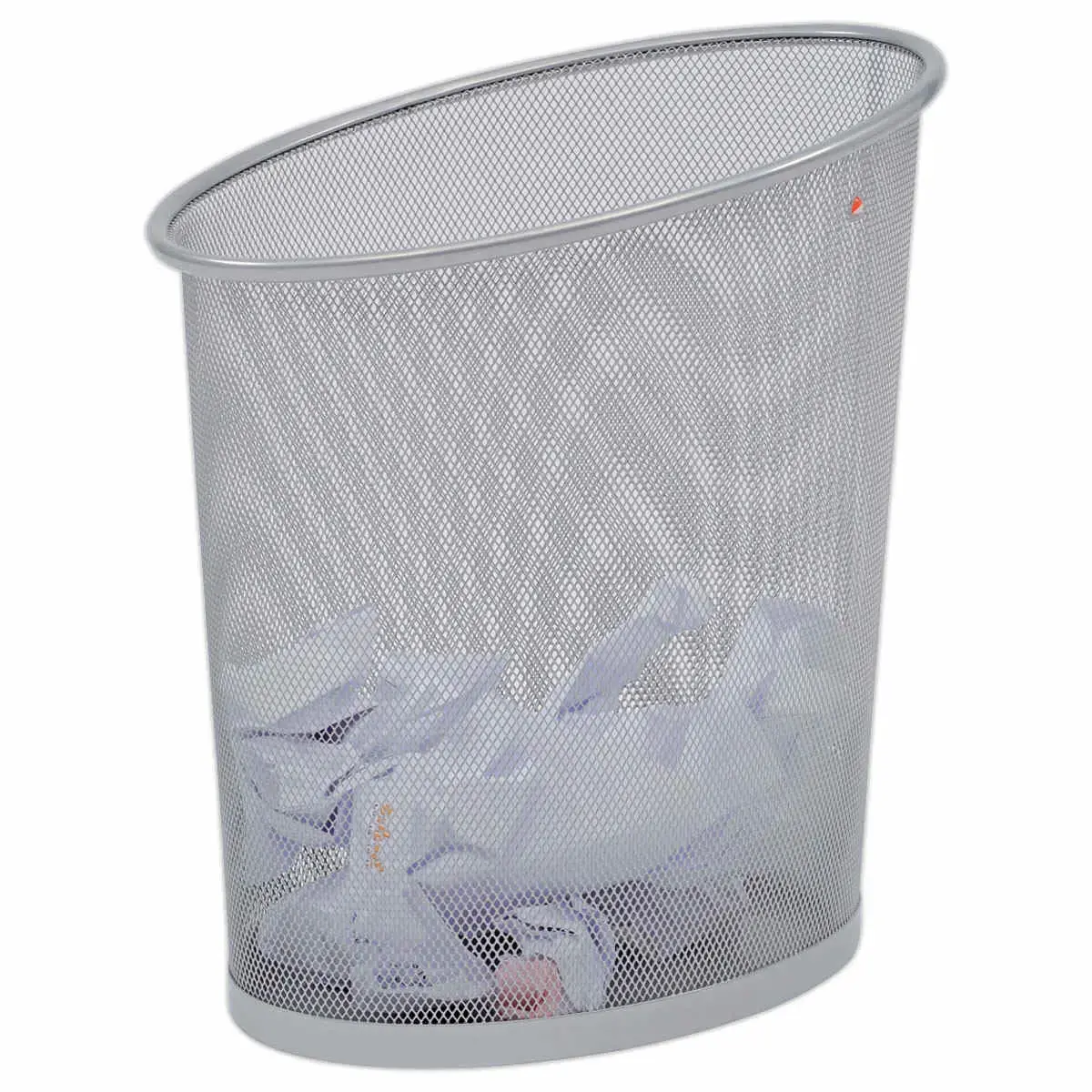 Papiermand metaalgaas 18L - grijs - ALBA 