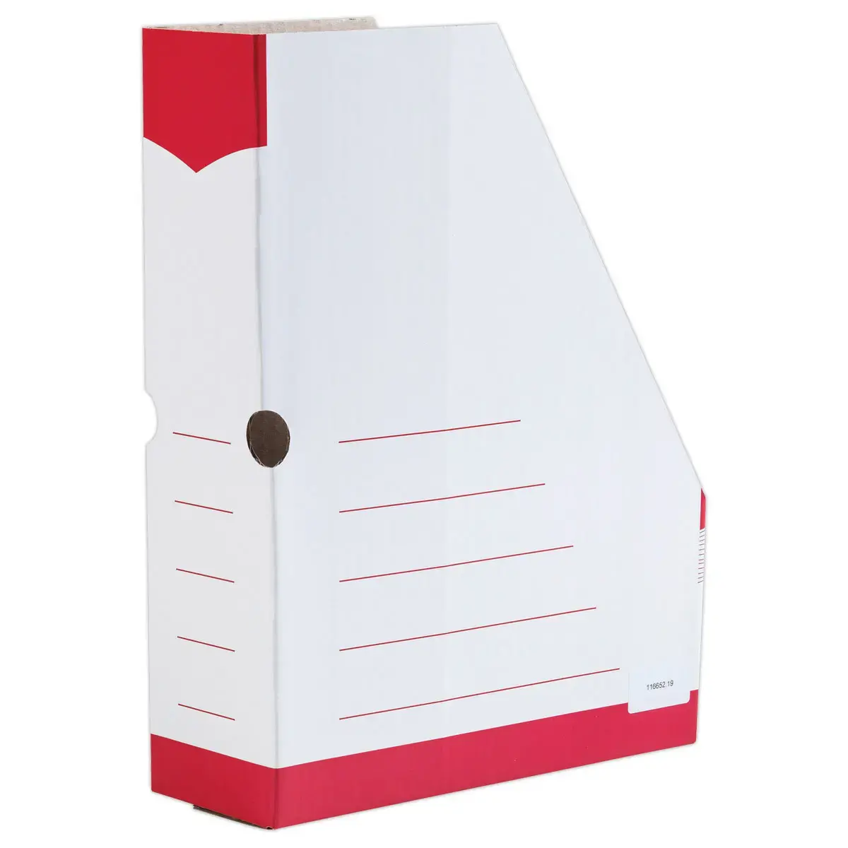 10  Tijdschriftenhouder in karton - Rood - ACCESS 