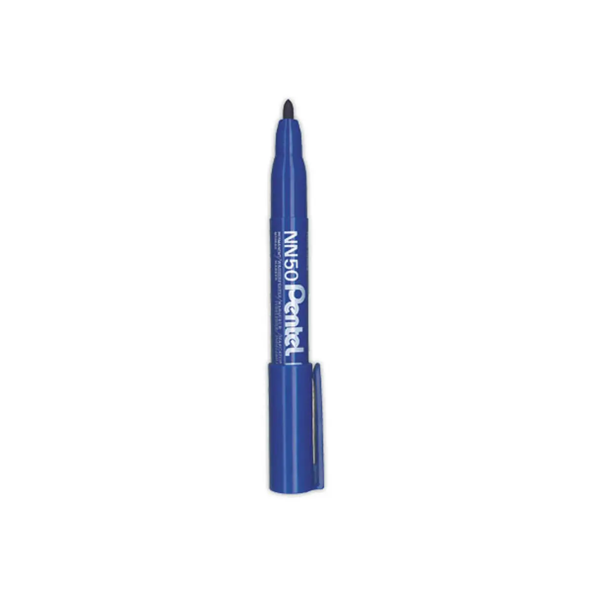 Permanent marker NN50 - Ronde punt - Blauw - PENTEL