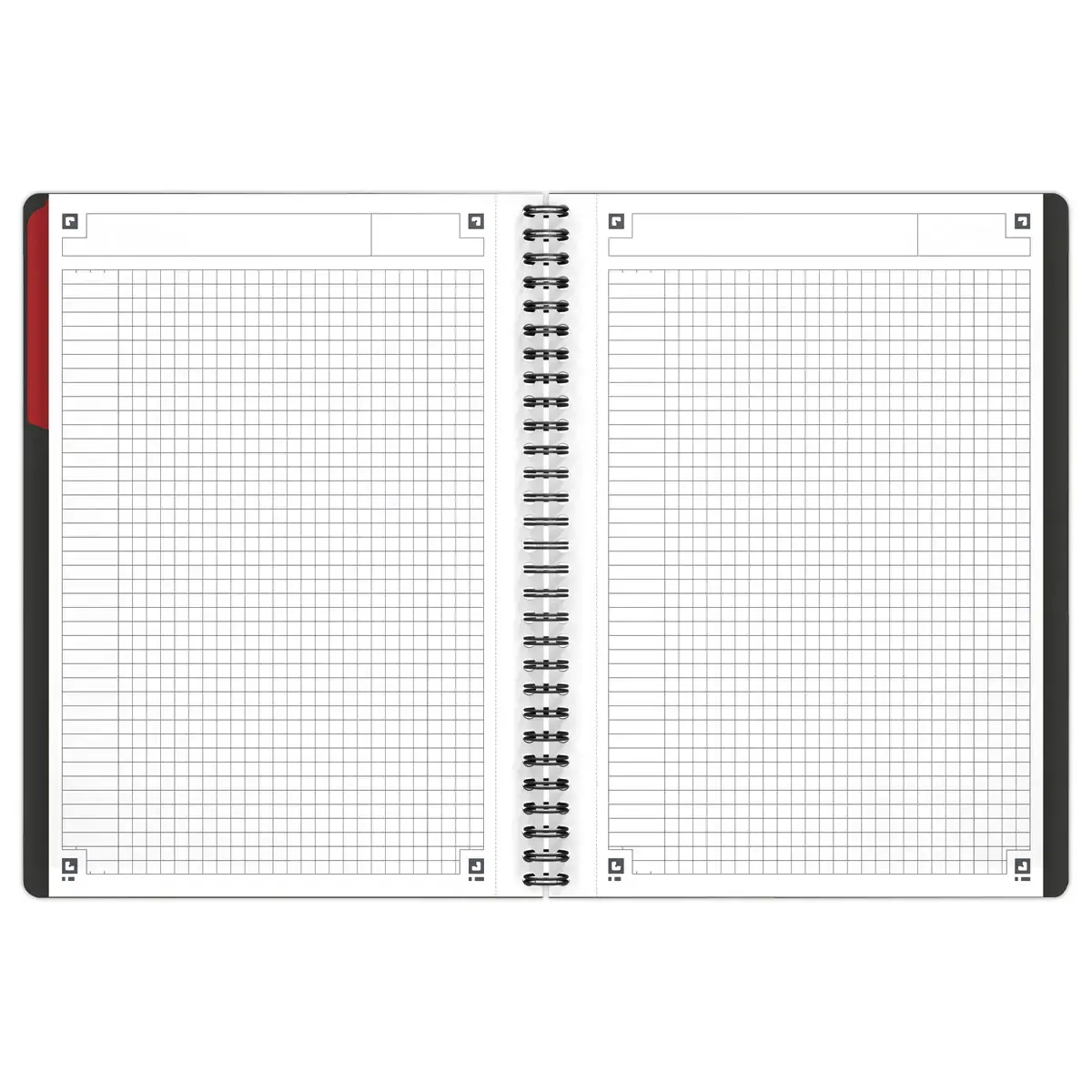 Spiraalschrift B5 Activebook - 160 pagina's - 5 x 5 - OXFORD 