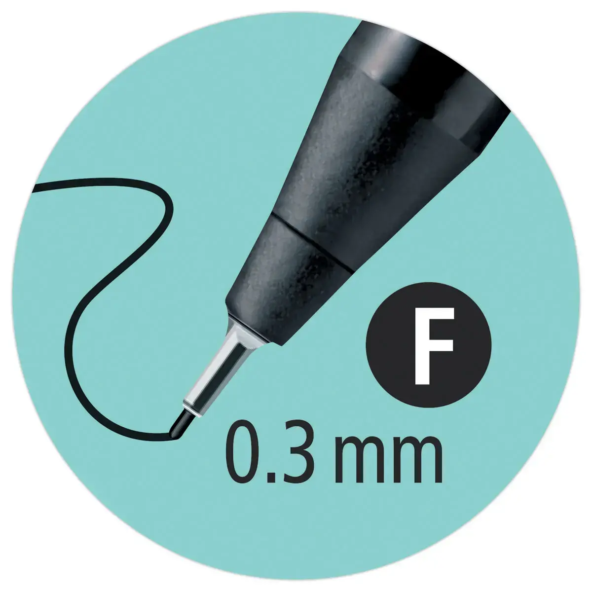 4  Set van 4 SENSOR F fineliners - Geassorteerde kleuren - STABILO 
