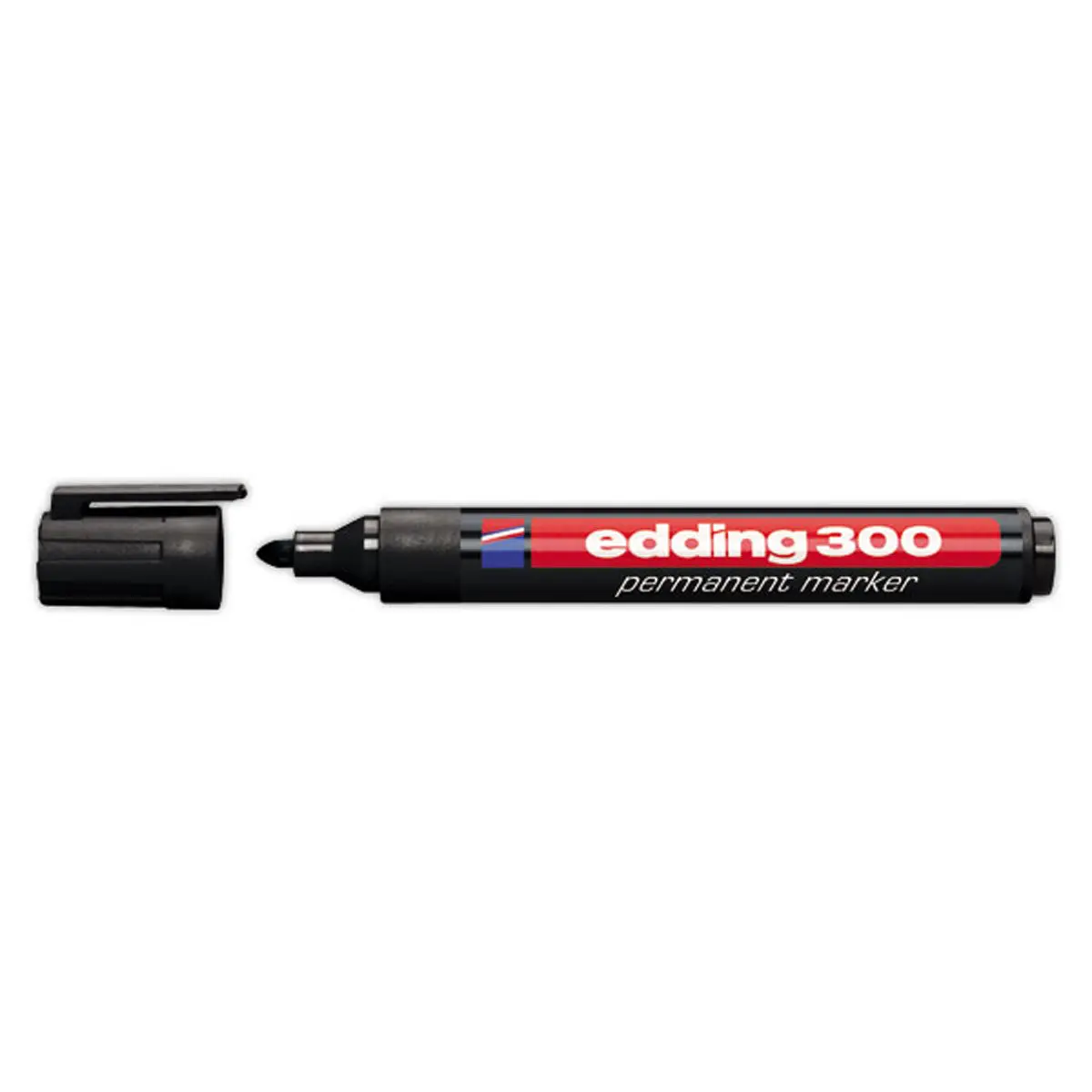 Permanente marker - E 300 - zwart -EDDING