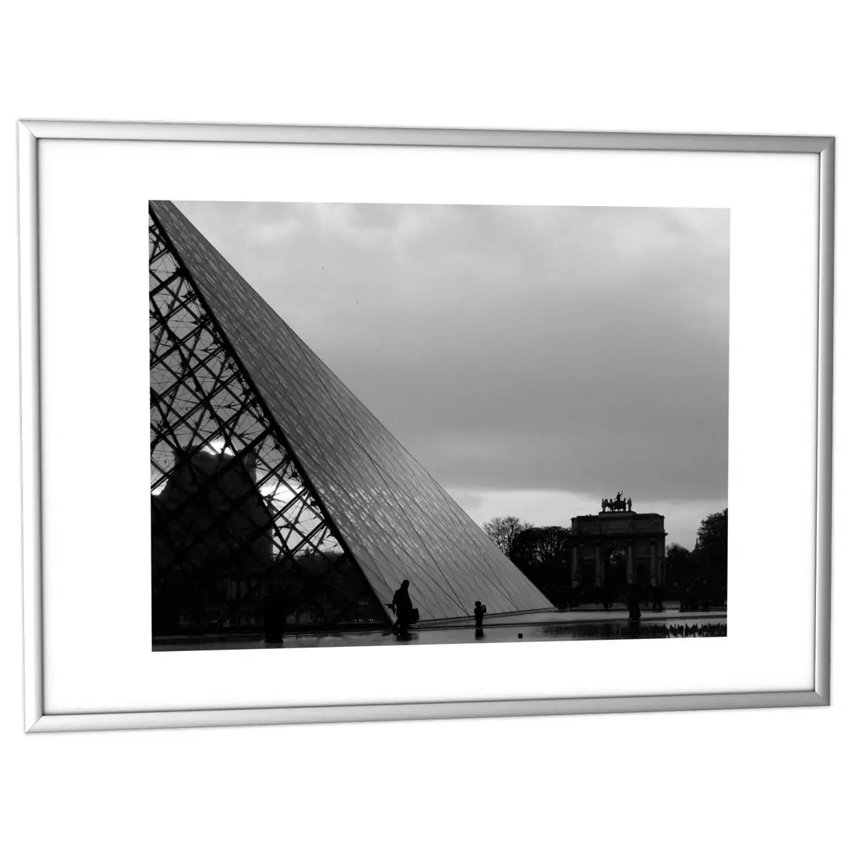 Decoratieve kader A3 - aluminium
