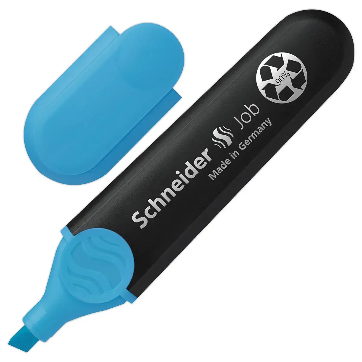 Blauwe Job Marker 1-5mm - Navulbaar & Biologische Inkt - SCHNEIDER