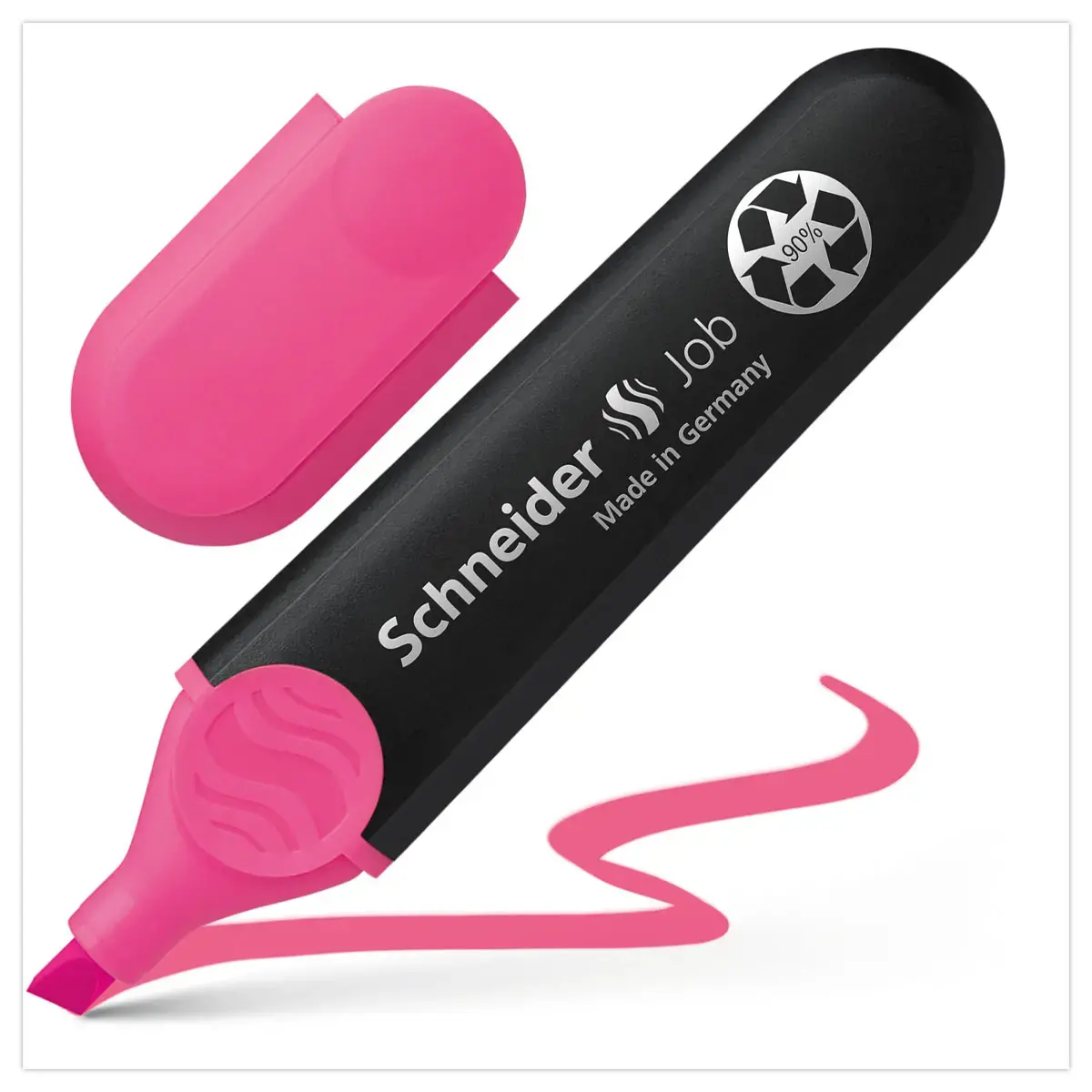 Markeerstift 1-5mm Job Roze - Gerecycled - Navulbaar - Biologische Inkt - SCHNEIDER