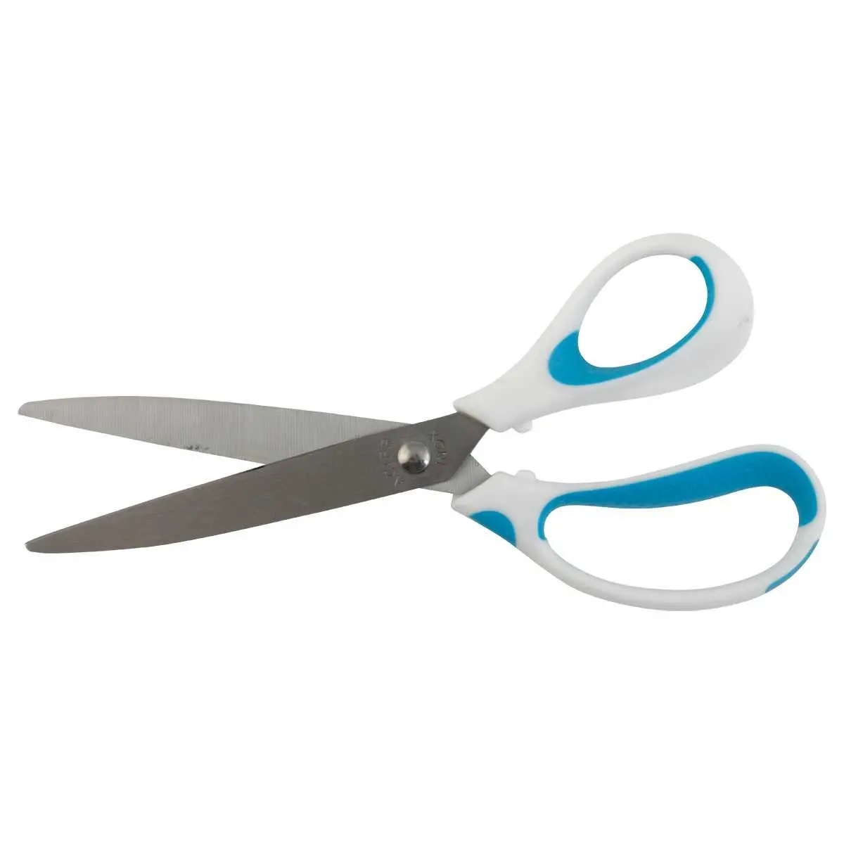 Schaar met spitse punten - asymmetrische kunststof ringen 17 cm