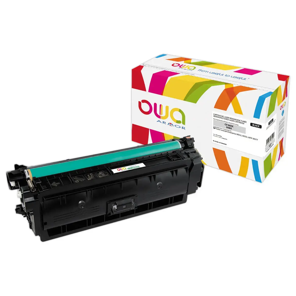 Zwarte toner ARMOR equiv. aan HP 508X