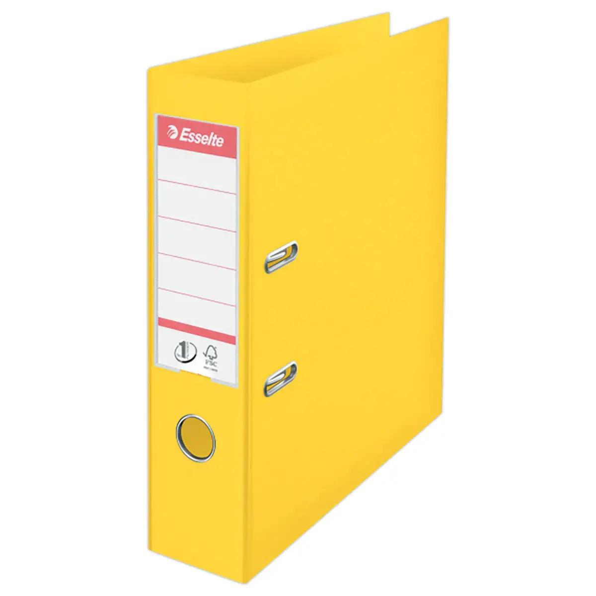 Ordner met hefboom n&deg; 1 Power - Rug 7,5 cm - Geel - ESSELTE 