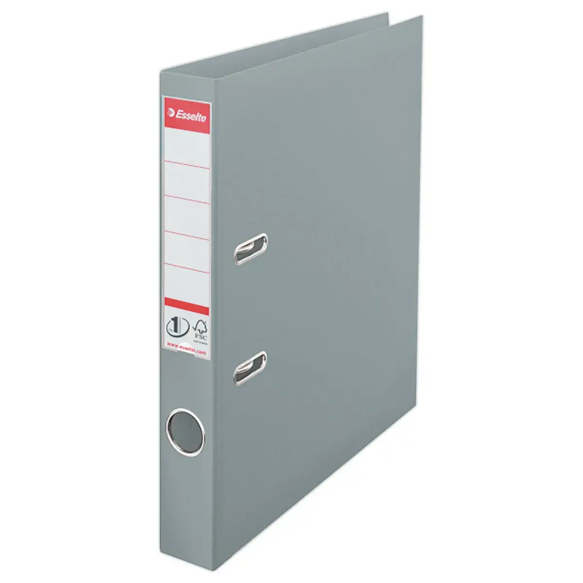 Ordner met hefboom n° 1 Power - Rug 5 cm - Grijs - ESSELTE
