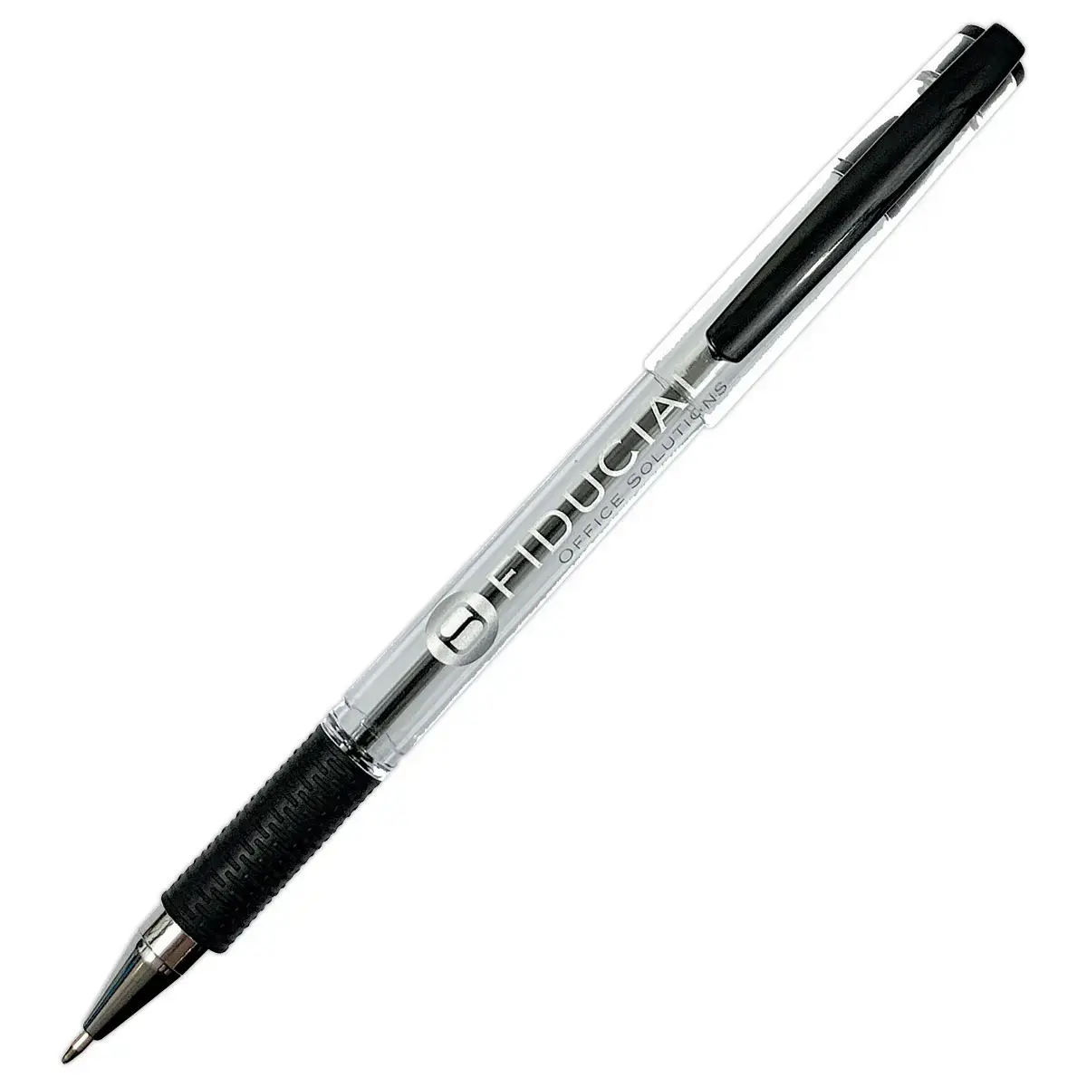 Balpen met grip - Medium schrift - Zwart - FIDUCIAL OFFICE SOLUTIONS