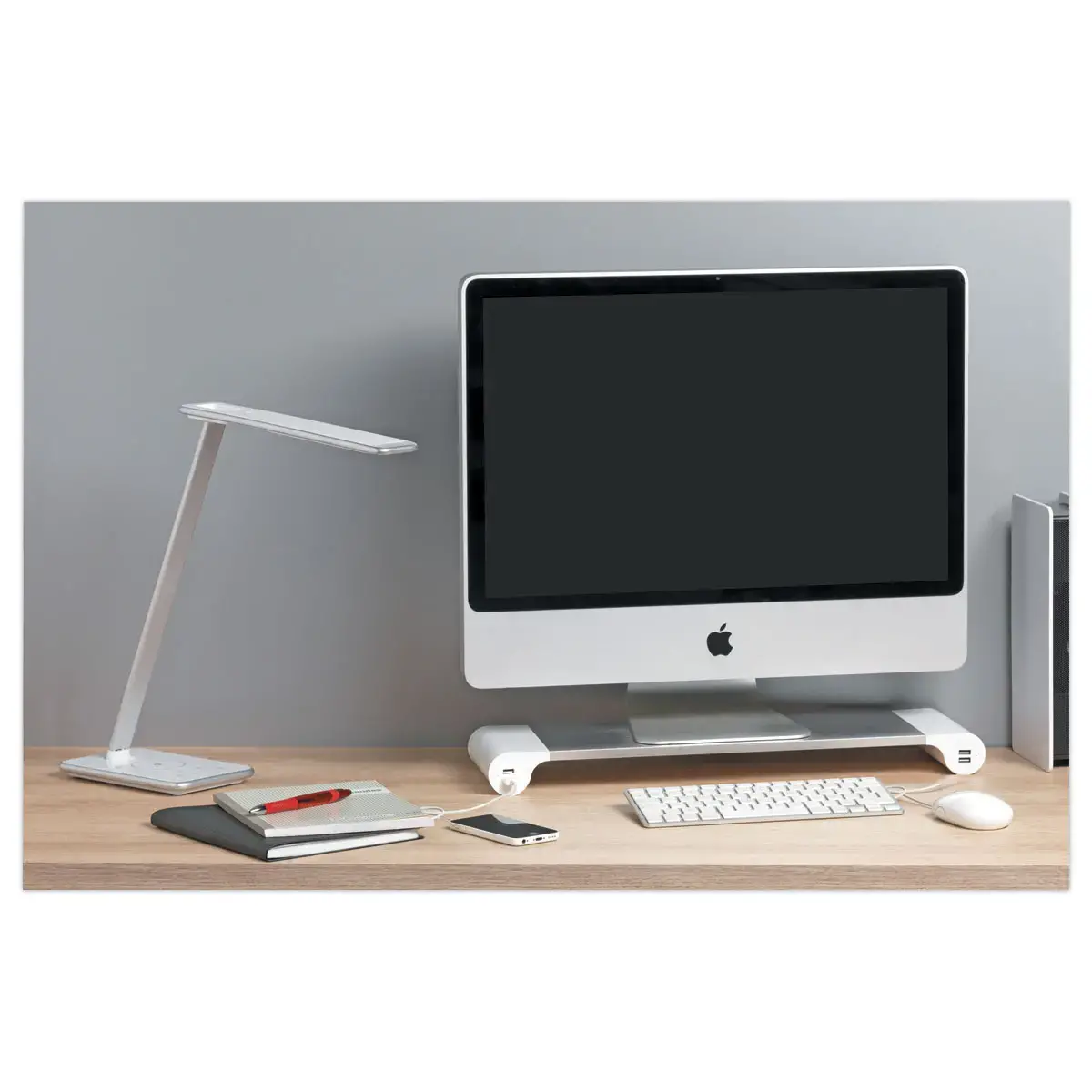 LED bureaulamp JAZZ 11W zilver