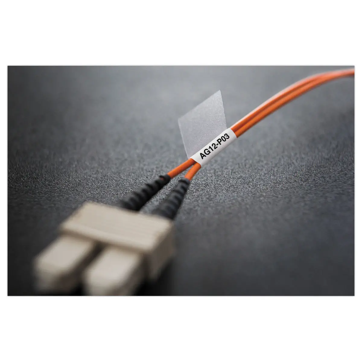 Rol van 250 XTL-labels voor kabel/draden 21 x 21mm