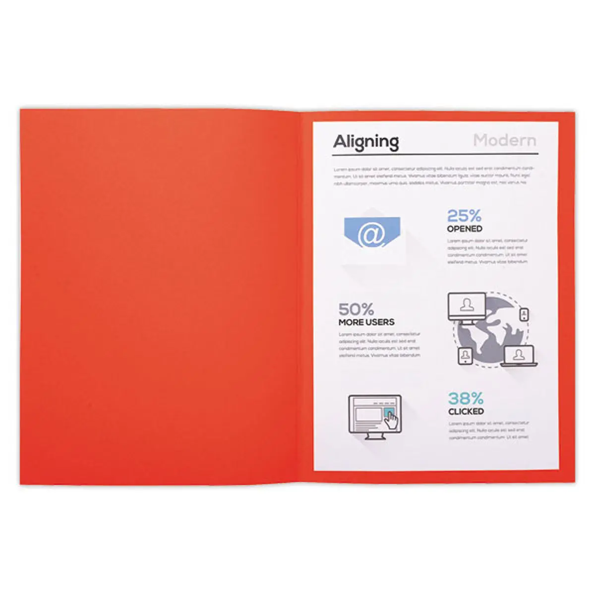 100 Inlegmappen 24 x 32cm Exacompta Forever gerecycleerd 170g
