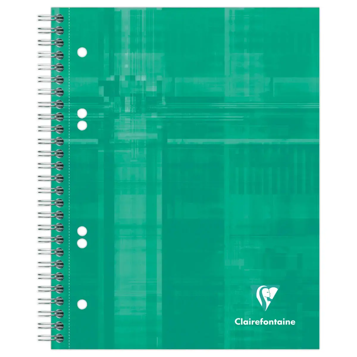 Spiraalschr. Clairefontaine geperforeerd Bind'O Block A5+, 5x5, 180 pg
