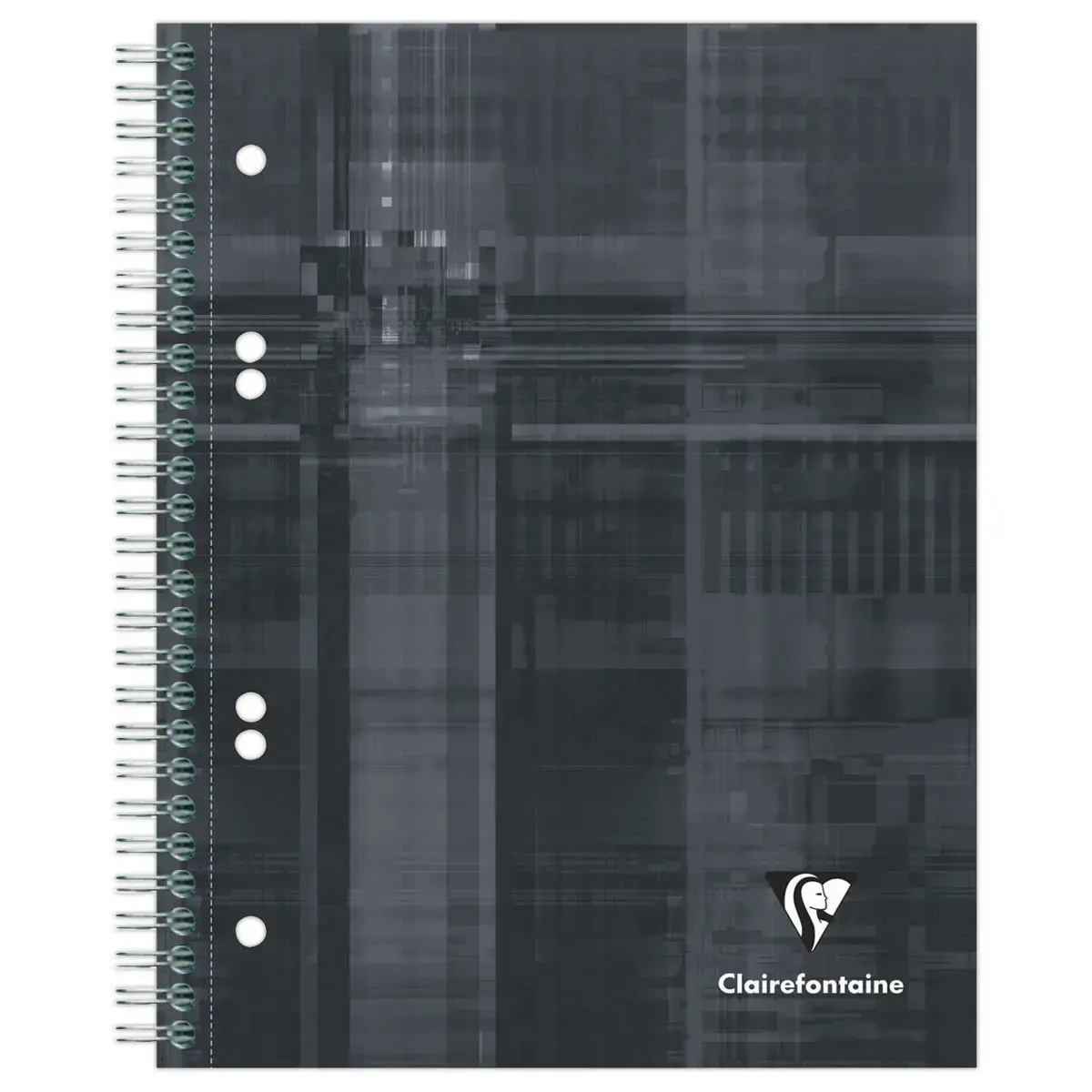 Spiraalschr. Clairefontaine geperforeerd Bind'O Block A5+, 5x5, 180 pg