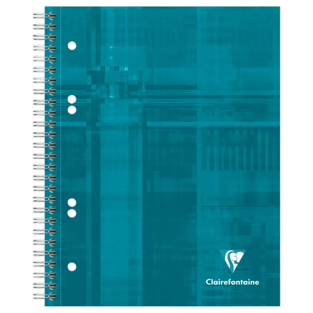 Spiraalschr. Clairefontaine geperforeerd Bind'O Block A5+, 5x5, 180 pg