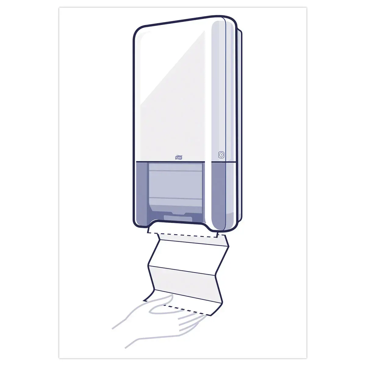 Handdoekdispenser Tork PeakServe - TORK