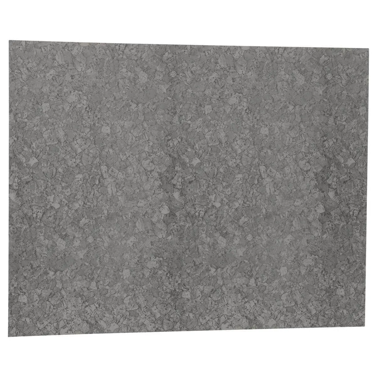 Zelfklevend medelelingenbord B 46 x H 58 cm - Grijs