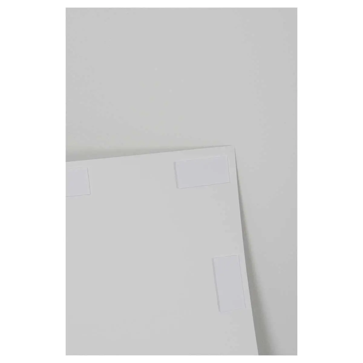 Zelfklevend medelelingenbord B 46 x H 58 cm - Grijs