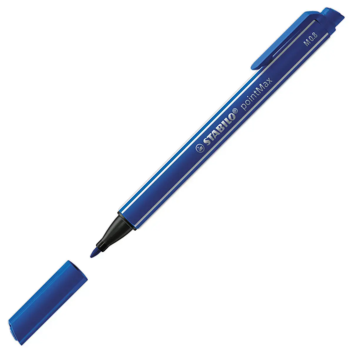 Viltstift PointMax - blauw - STABILO
